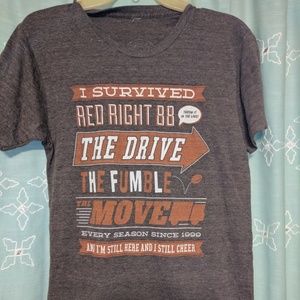 SUPER SOFT Mens Medium Cleveland Browns Tee